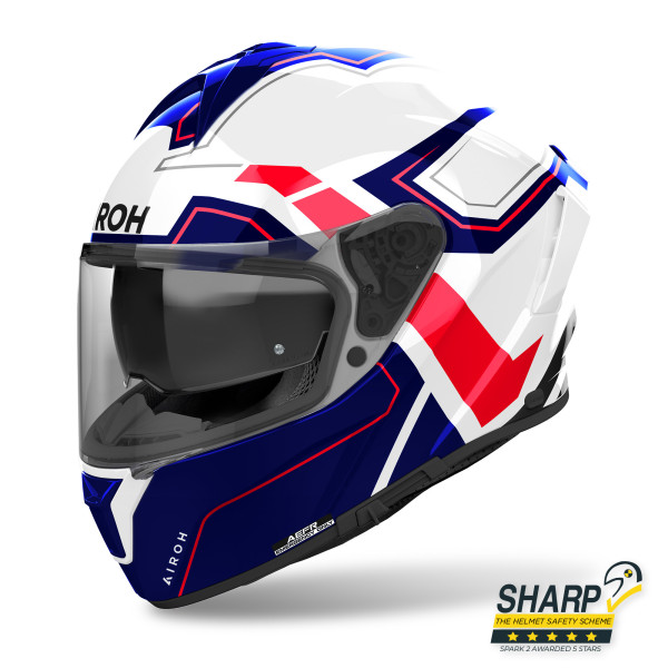 Airoh Airoh spark 2 helmet - dart blue/red gloss - s